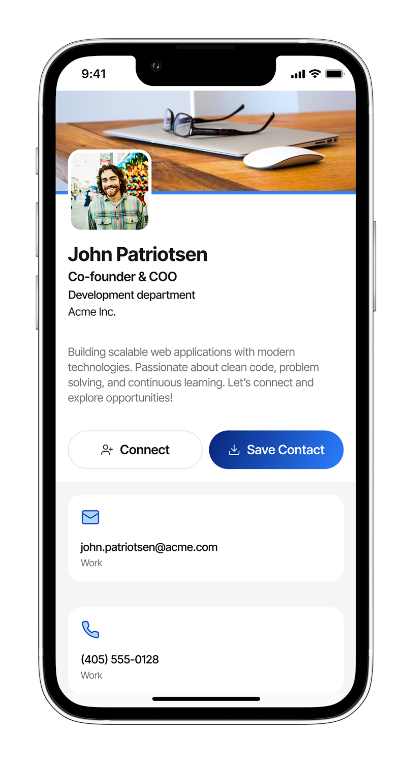 Create your card in seconds